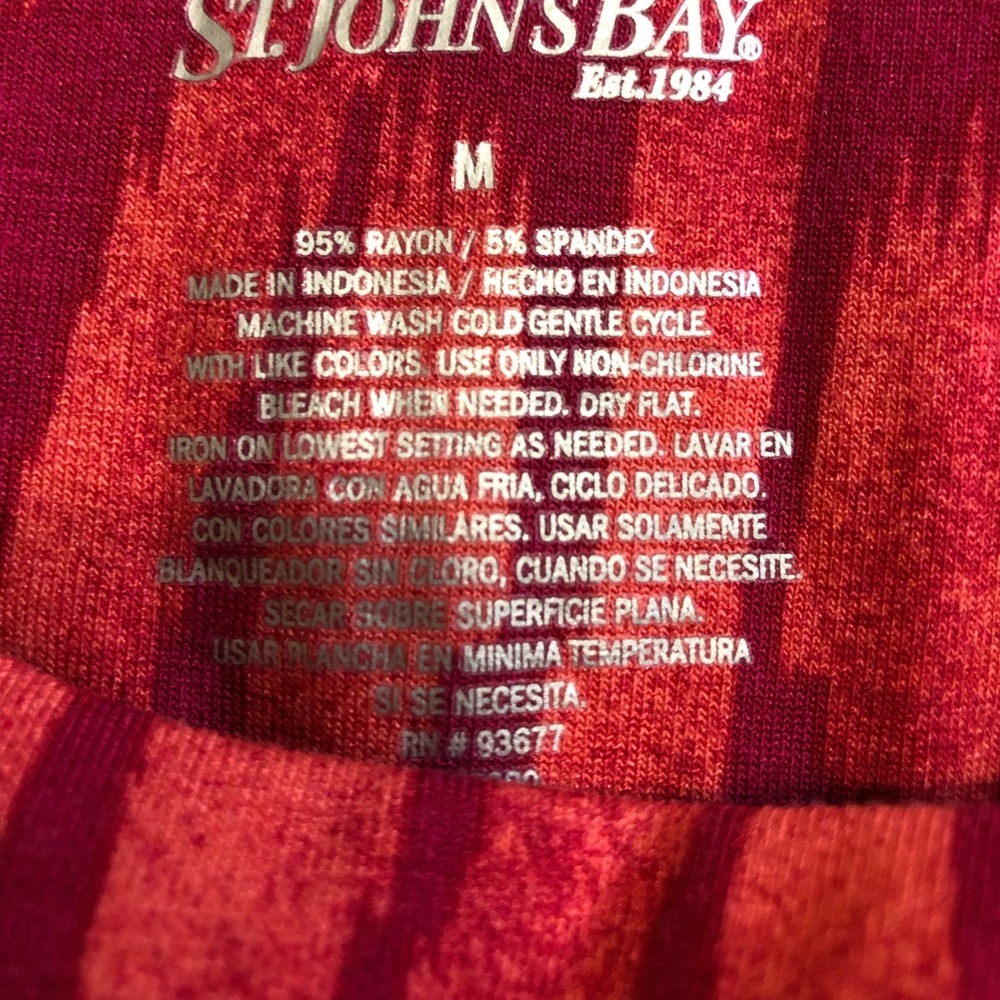 St.John Bay summer outdoor dress size m - Picture 3 of 3